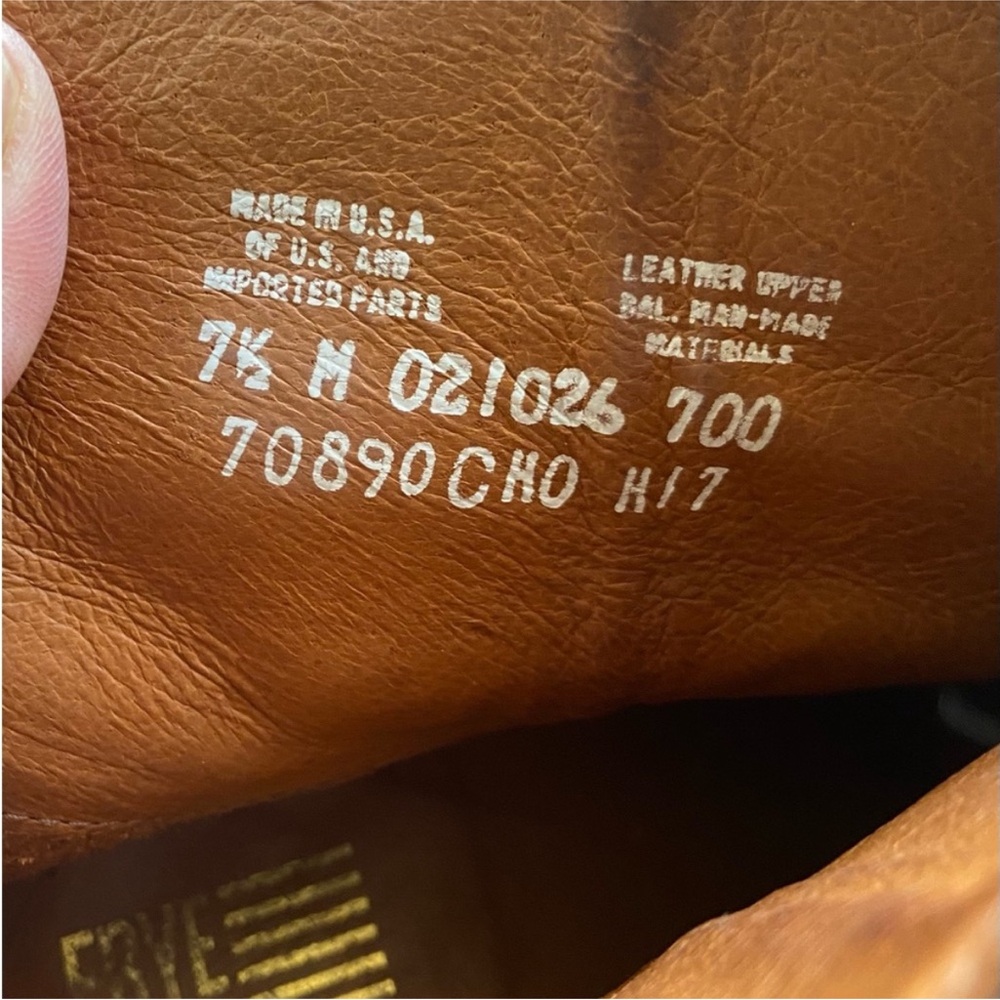 FRYE HARNESS BOOTS 7.5 - Picture 2 of 7